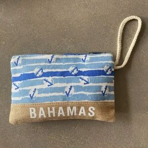 Bahamas Nautical Souvenir Pouch